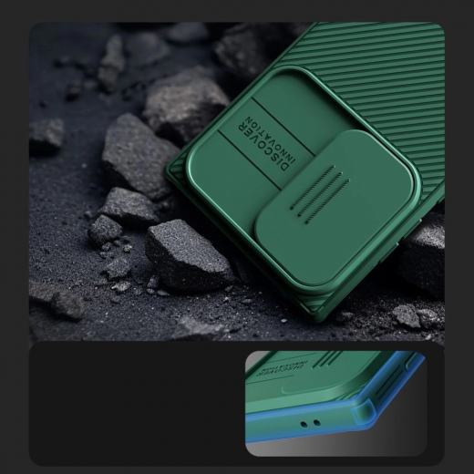 Nillkin CamShield Pro Panzerhülle mit Kameraschutz für Samsung Galaxy S24 Ultra – Schwarz