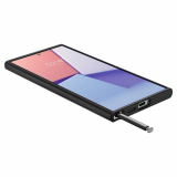 Spigen Enzo Aramid Hülle für Samsung Galaxy S24 Ultra - mattschwarz