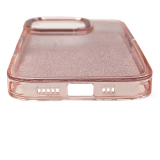 Wozinsky Glitter Case für Samsung Galaxy S24 FE - Pink mit Glitzer