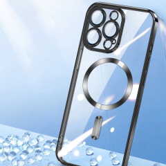 Wozinsky Galvanisiertes Magsafe Case für Samsung Galaxy S24 FE - Pink